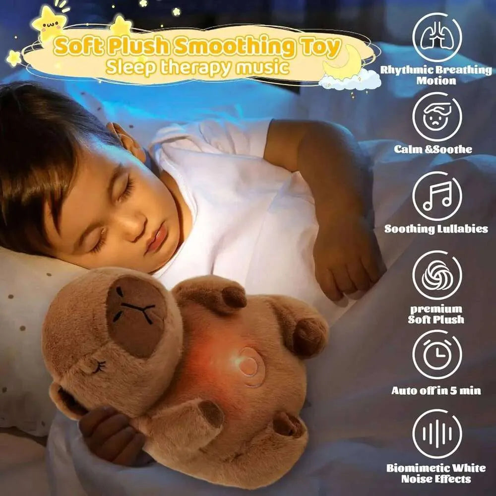 Breathing Otter Plush Toy