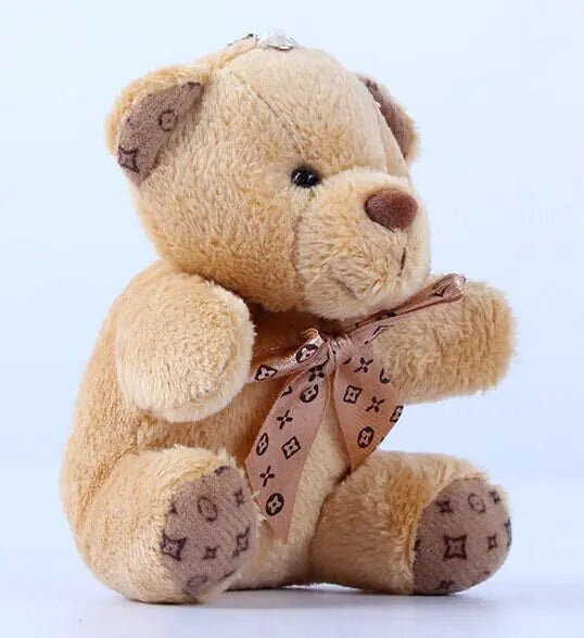 Plush Teddy Bear Keychain