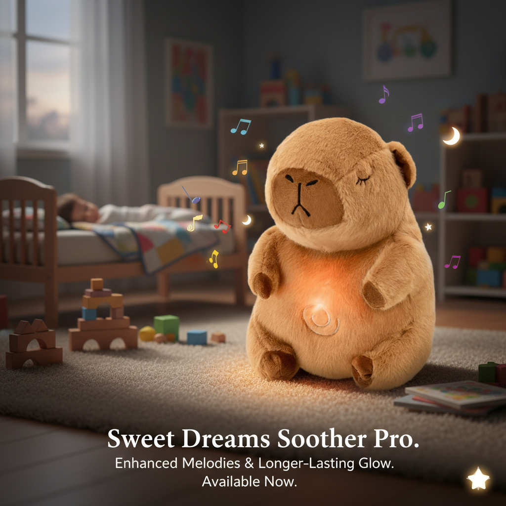 Breathing Otter Plush Toy