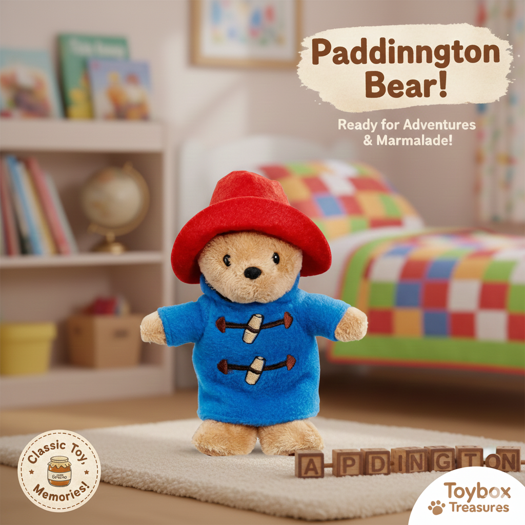 Classic Paddington Bear Plush