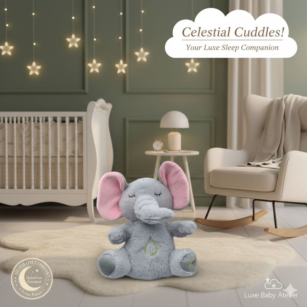 Cute Breathing Soothing Plush Toy