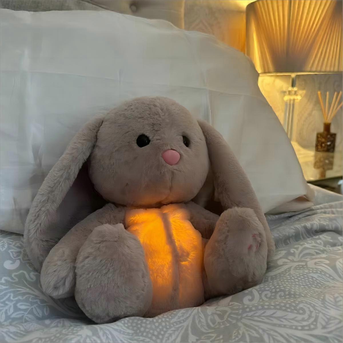 Breathing Bunny Soothing Plush Toy