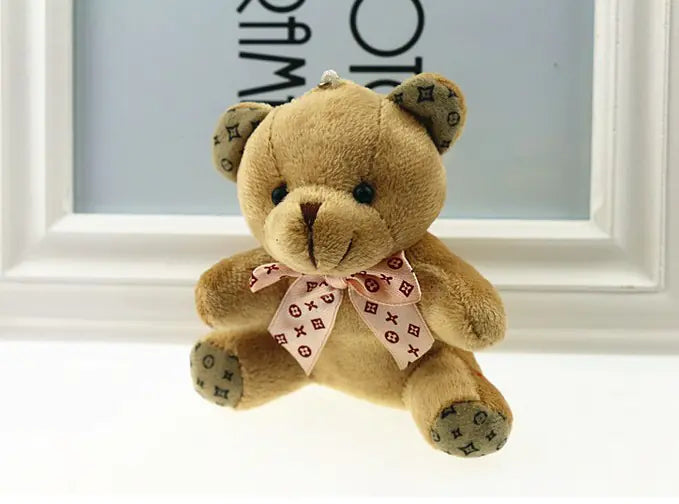 Plush Teddy Bear Keychain